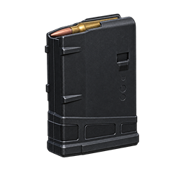 20 rounds magazine 7.62x51 mm